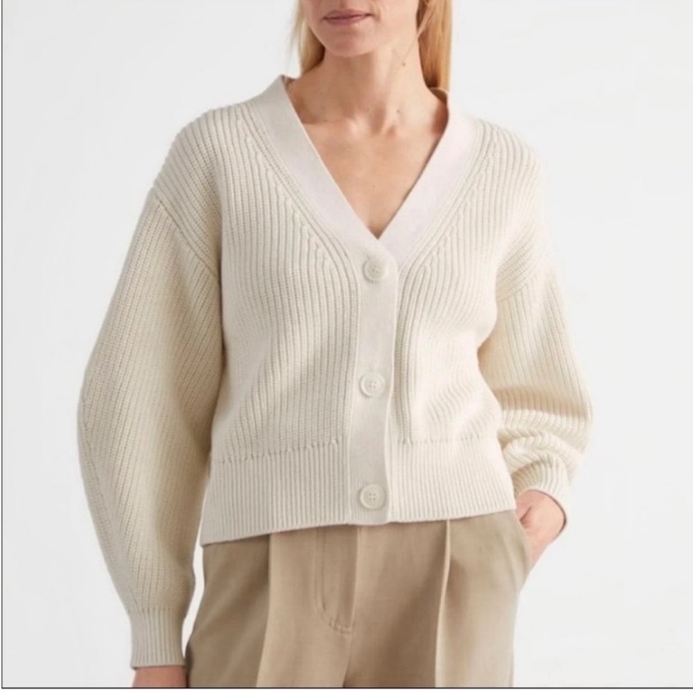 &other stories Cream white cardigan